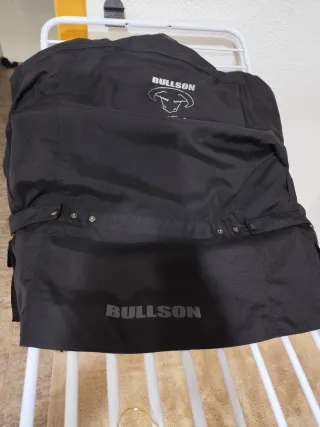 Chaqueta Moto Bullson Negra Usada