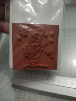 Sellos Navidad Deep Red Scrapbooking Muñeco Nieve