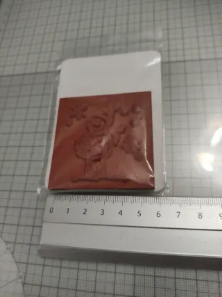 Sellos Navidad Deep Red Scrapbooking Muñeco Nieve