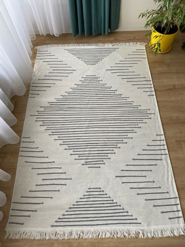 Tappeto in Cotone Design Etnico 120x180