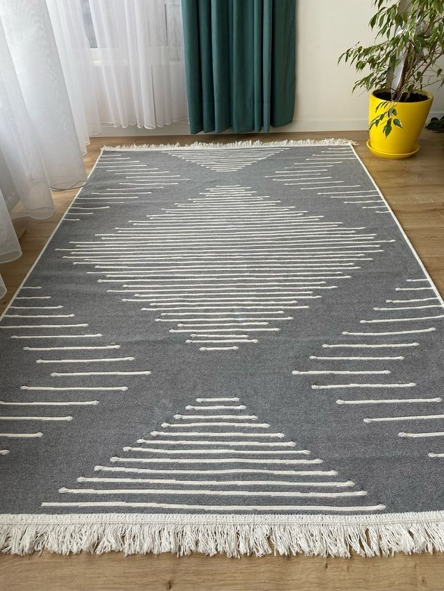 Tappeto in Cotone Design Etnico 120x180