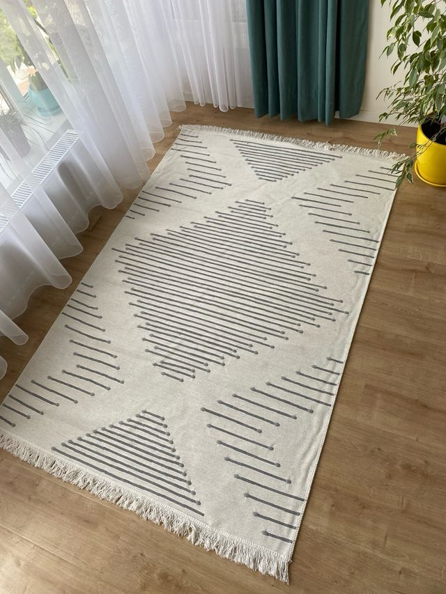 Tappeto in Cotone Design Etnico 120x180