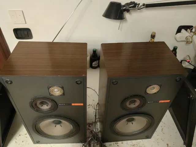 Altoparlanti Sony SS-2030 Vintage 3 vie bookshelf