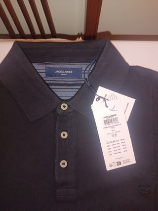 Polo Jack & Jones Uomo Taglia XL Nero