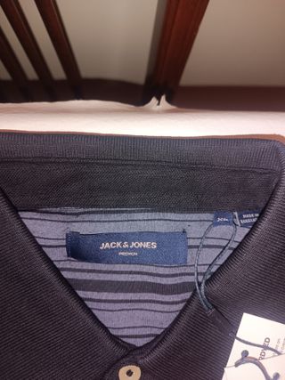 Polo Jack & Jones Uomo Taglia XL Nero