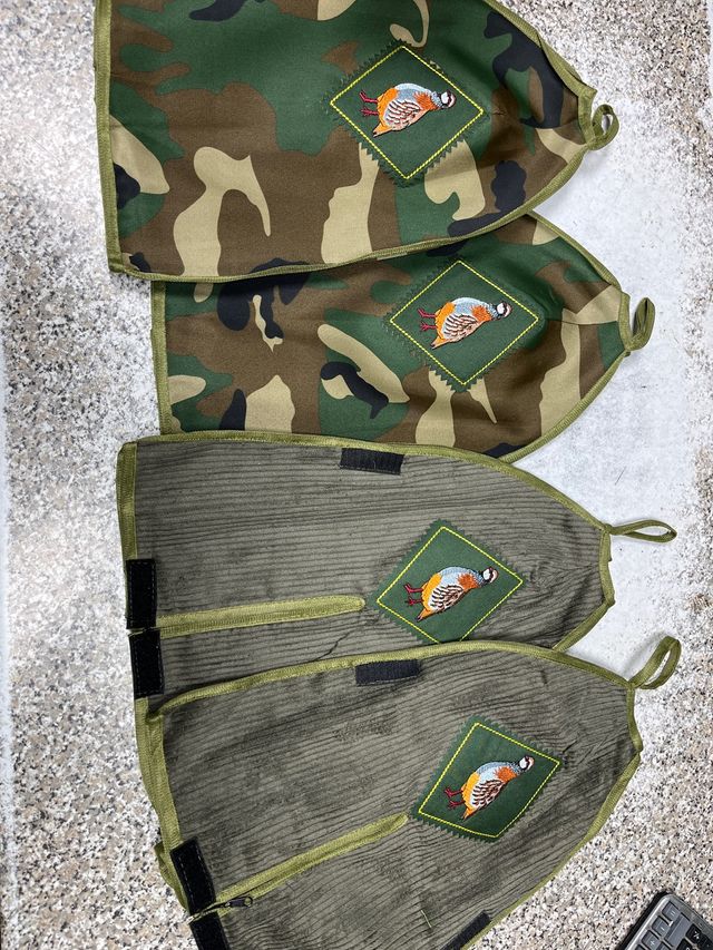 Pack 4 Fundas Caza con Perdiz Bordada