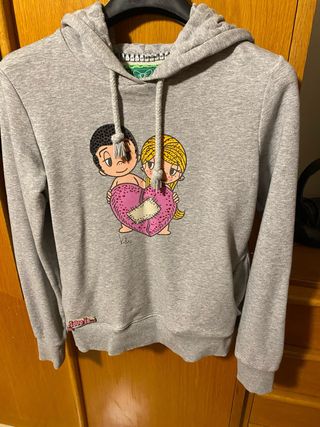 Felpa Fixdesign con cappuccio donna tagl M piccola