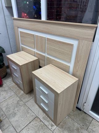 Dormitorio Completo. ¡Cabecero y Mesitas Nuevas!