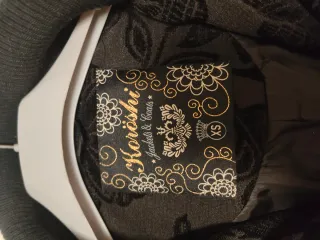 Abrigo Koroshi Negro Talla XS