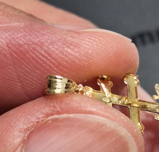 Cruz Caravaca Oro 18k