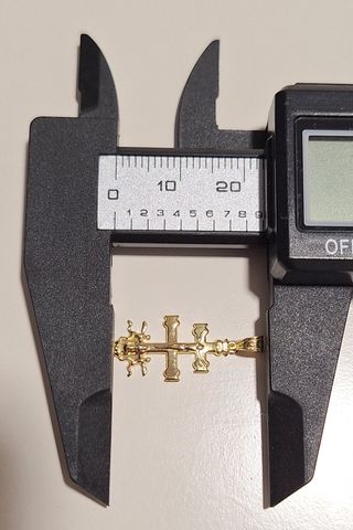 Cruz Caravaca Oro 18k