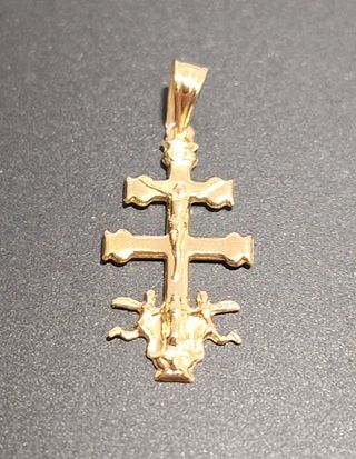 Cruz Caravaca Oro 18k