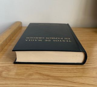 Textos de magia en papiros griegos. Gredos