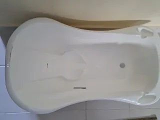 Bañera bebé blanca