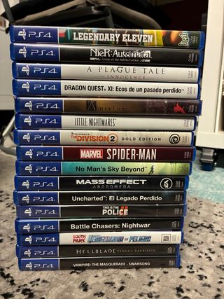 Lote 16 Videojuegos PS4 (PlayStation 4)