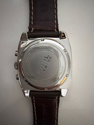 Reloj Breil Cronógrafo Marrón y Plateado