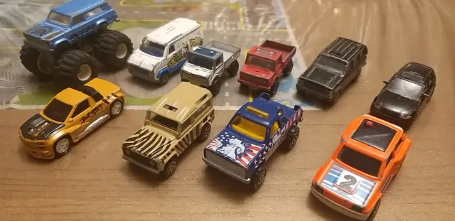 Auto Majorette per ricambi o restauro