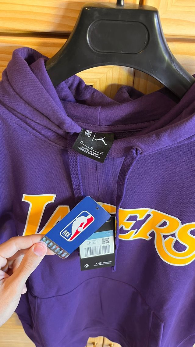 Sudadera Jordan Lakers