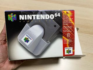 Nintendo 64 Rumble Pak caja noe