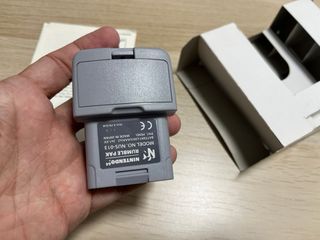 Nintendo 64 Rumble Pak caja noe