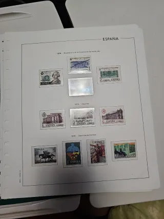 1976 Sellos España Completos Nuevos Hojas Edifil