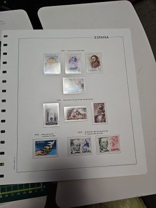 1976 Sellos España Completos Nuevos Hojas Edifil