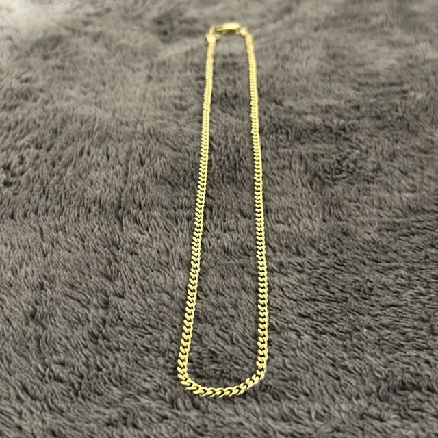 Cadena Cubana Oro Laminado 18K