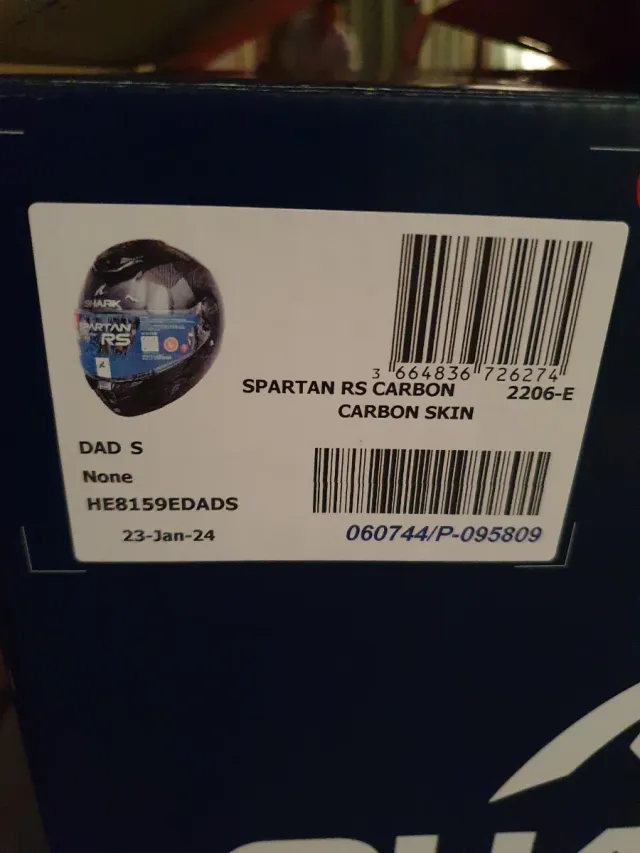 Casco Shark Spartan RS Carbon Talla S