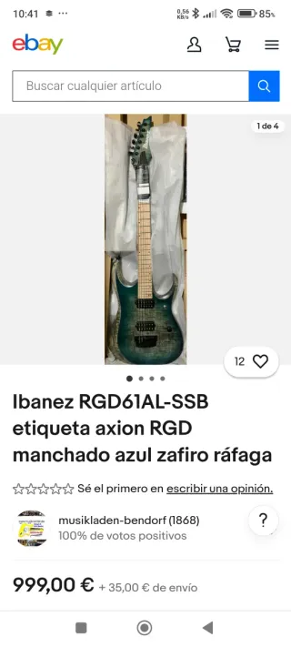Ibanez RGD61AL Guitarra Eléctrica