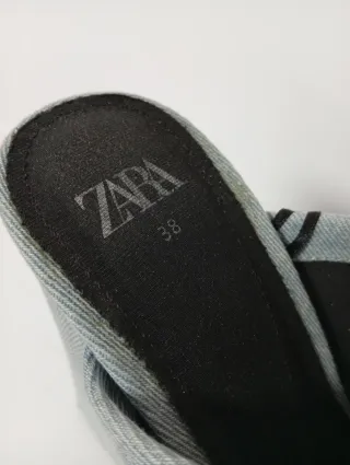 Zapatos de plataforma vaqueros