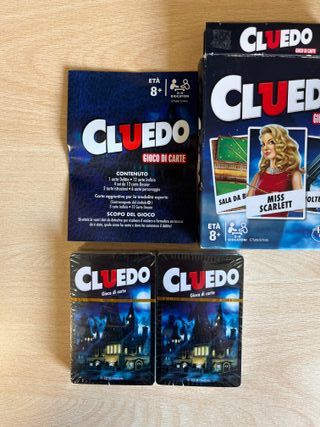 Cluedo Gioco di Carte Hasbro