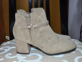 Botines Prisska Talla 39 Beige