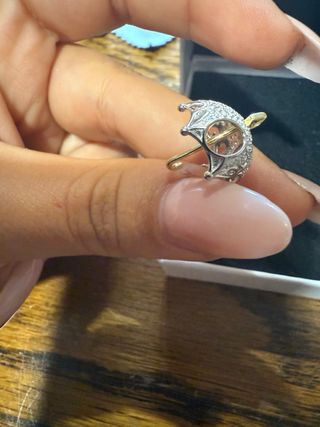 Colgante Paraguas con Perla