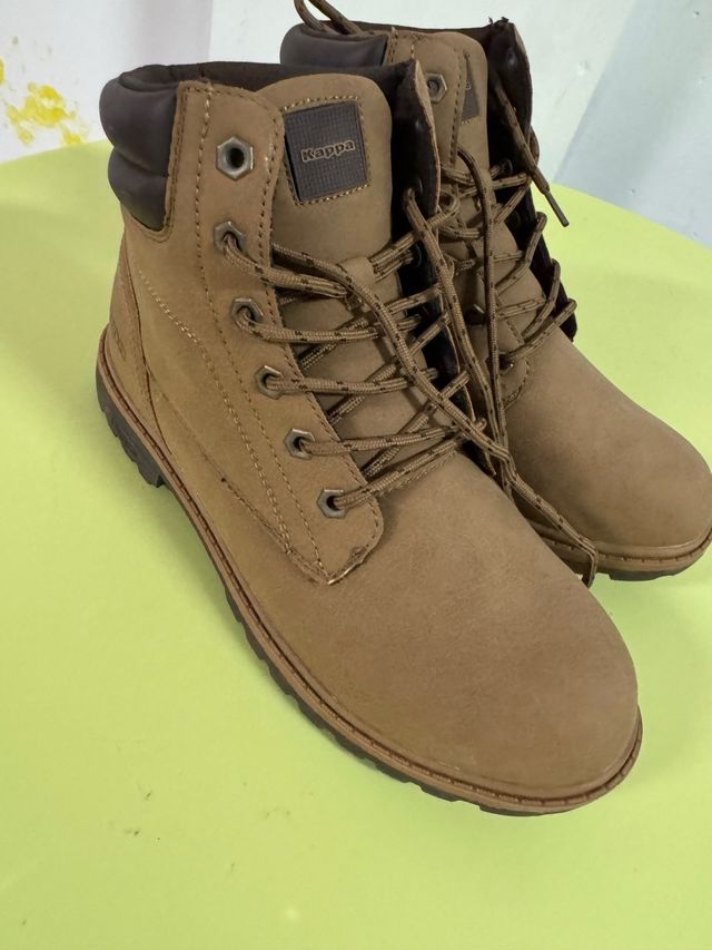 Botas Kappa Piel Marrón