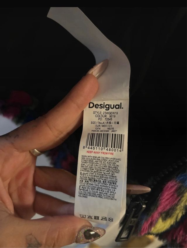 Chaqueta Desigual multicolor Talla XS