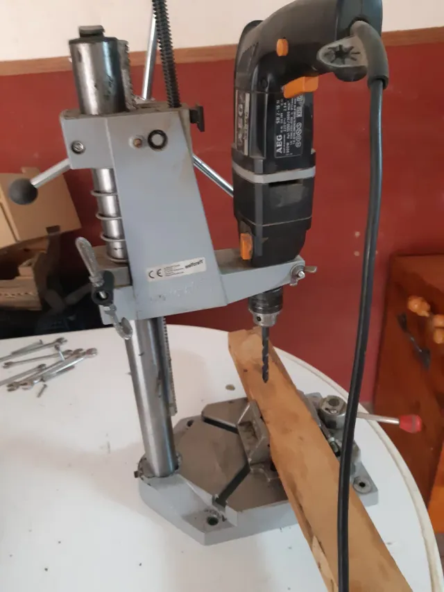 Supporto per trapano Wolfcraft