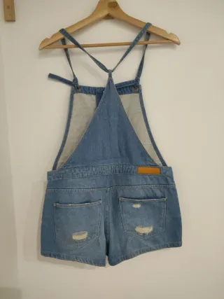 Mono corto vaquero Zara Talla M