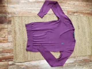 Maglione Ralph Lauren Viola Taglia S