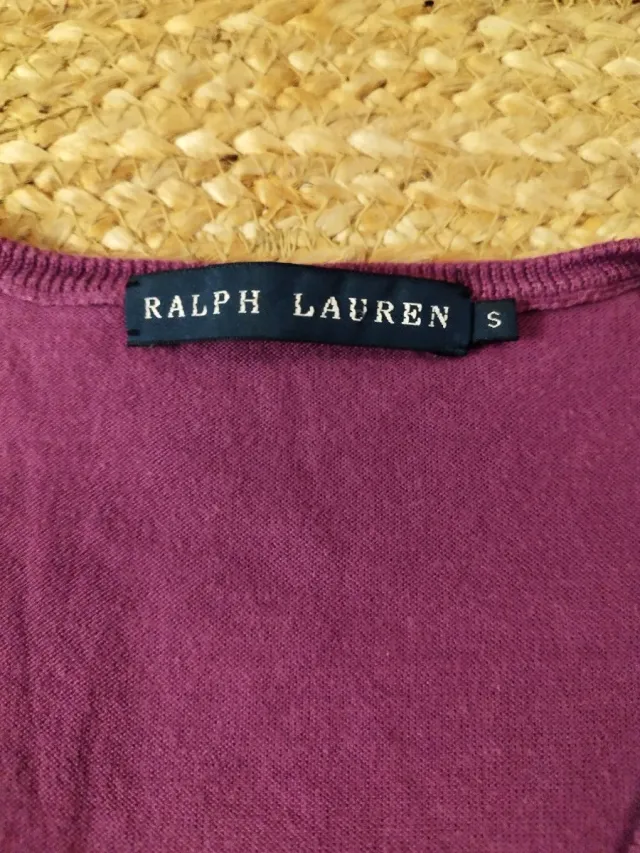 Maglione Ralph Lauren Viola Taglia S