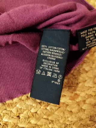 Maglione Ralph Lauren Viola Taglia S