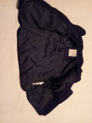 Chaquetón acolchado niña azul marino,4/5 años