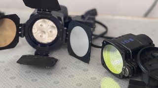 2x IDX Iluminadores LED Câmara