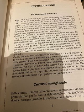 Libro cucina : la cina in tavola