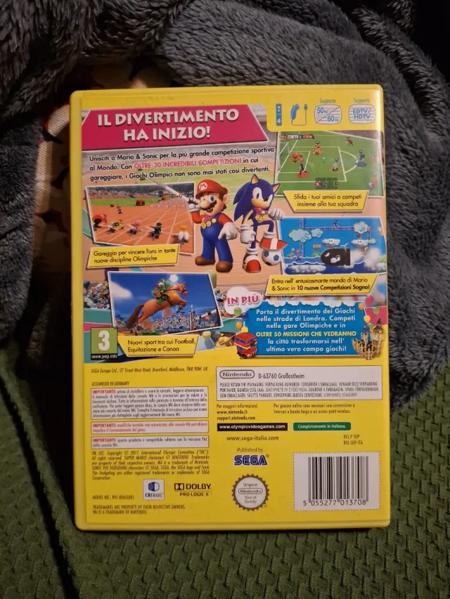 Mario & Sonic Giochi Olimpici Londra 2012 Wii