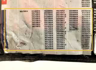 Cadenas textiles nieve