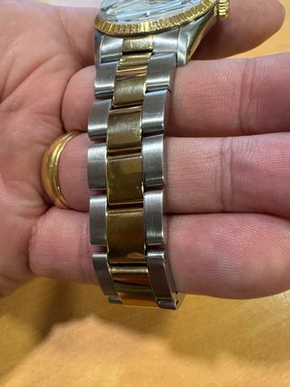 Rolex Date 15053 Acero y Oro