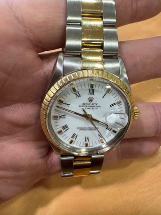 Rolex Date 15053 Acero y Oro