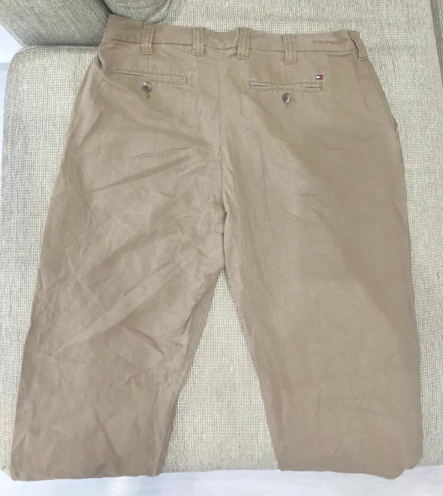 Pantalón Chino Tommy Hilfiger Beige Uomo TAGLIA 38
