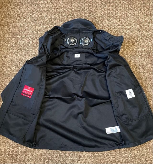 Chaqueta C.P. Company Gafas Negra