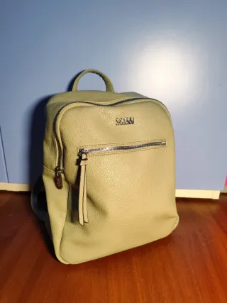 Zaino Coveri Collection in pelle sintetica cachi